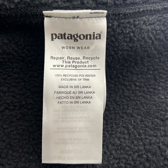 Patagonia Better Sweater Worn Wear Black - Picture 7 of 7